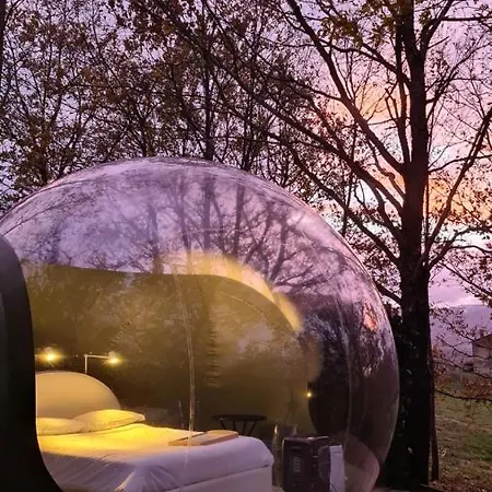Atmosfera Bubble Glamping Luxe tent Satriano di Lucania
